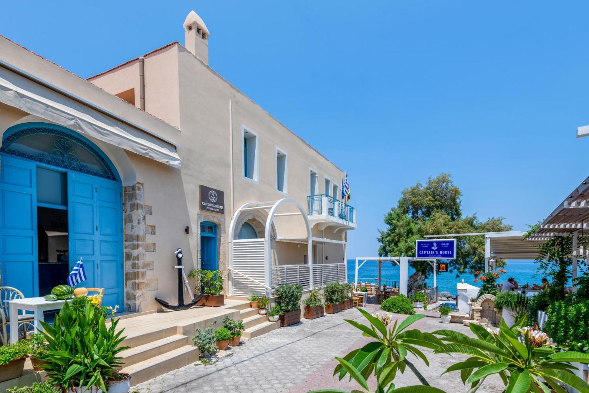 Captain'S House Hotel Suites & Apartments Pánormos Exterior foto